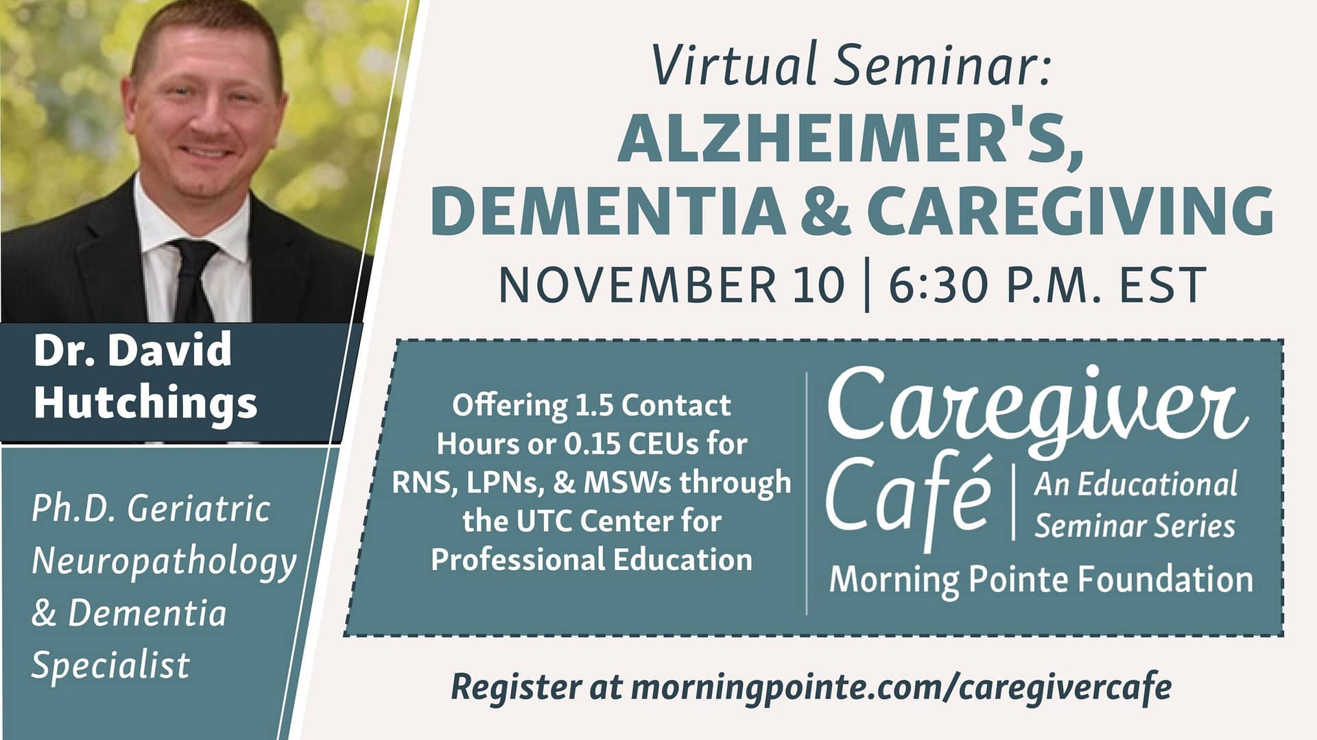 November 2022 Caregiver Café promo image