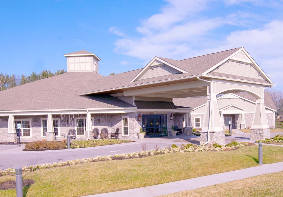Exterior shot of Morning Pointe Senior Living of Powell in Tennessee