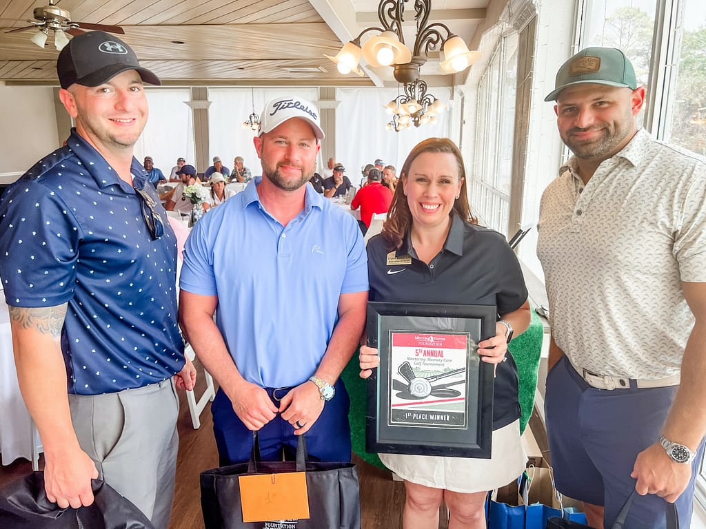 Photo of tournament winners, Starr Regional Medical Center