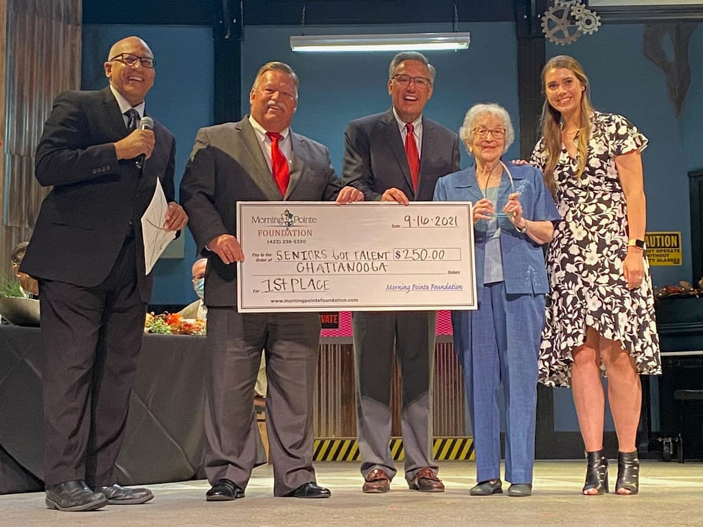 photo of Barbara Dooley, winner of last year's Seniors Got Talent, Chattanooga