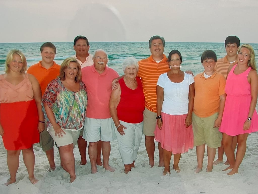 photo of Ann's family