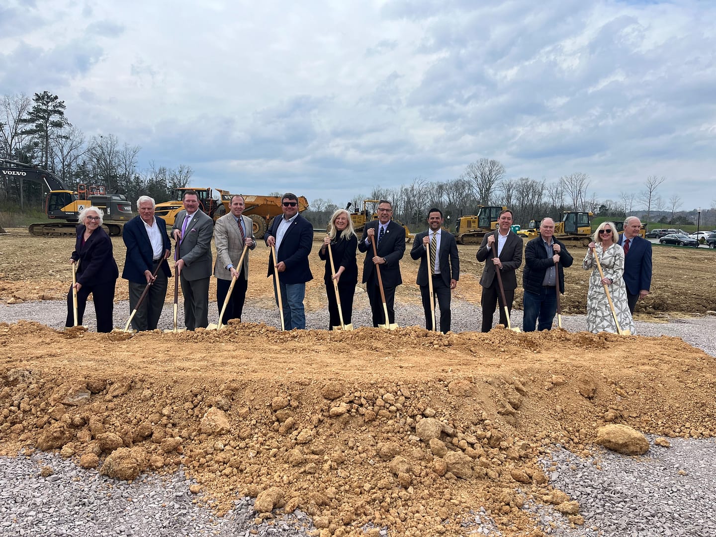photo of groundbreaking at The Lantern at Morning Pointe of East Hamilton