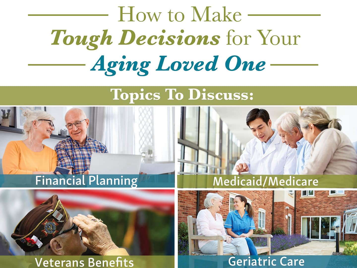 image of topics for 2024 Caregiver Café