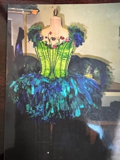 photo of one of the costumes Christel made