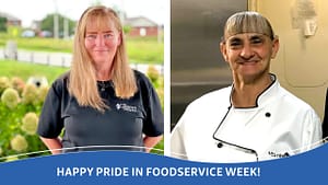 collage for Pride in Foodservice Week 2023