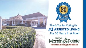 Athens Best of the Best in Assisted Living graphic