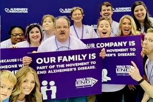 Lexington team 2022 Walk to End Alzheimer's