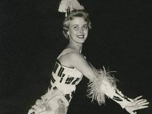 photo of Aline as a Rockette