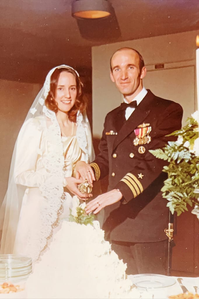 Jim and Judy's wedding photo