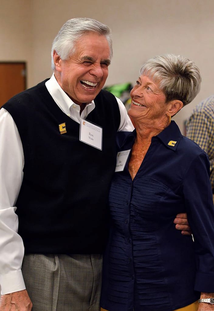 photo of Ron and Bea Wade