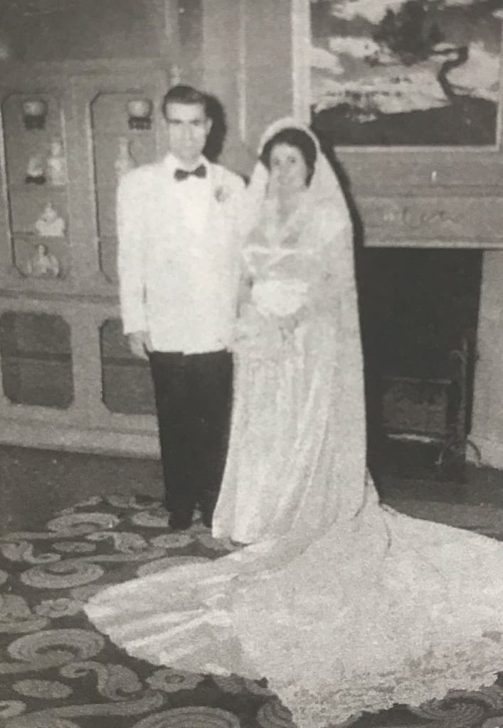 photo of Dario and Annette’s wedding in 1951