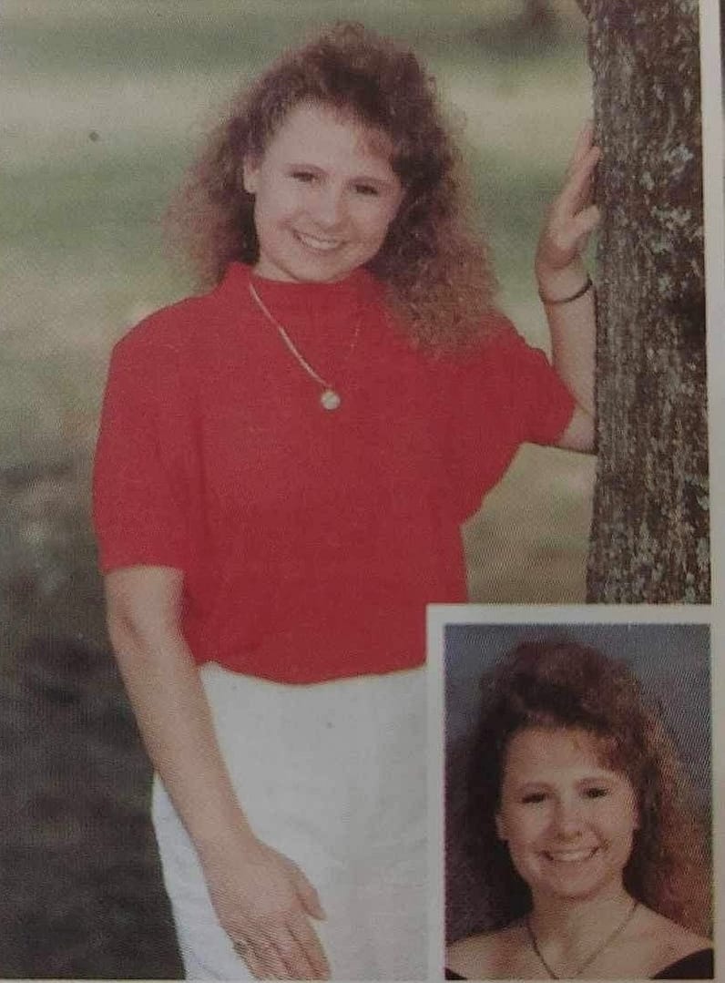 Cristy in her 1992 senior year