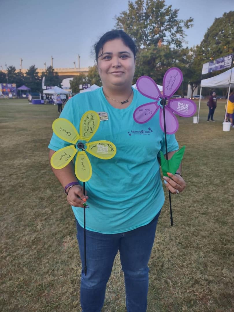 photo of Claudia Zendejas, Lantern Program Director at Morning Pointe of East Hamilton Assisted Living and Memory Care