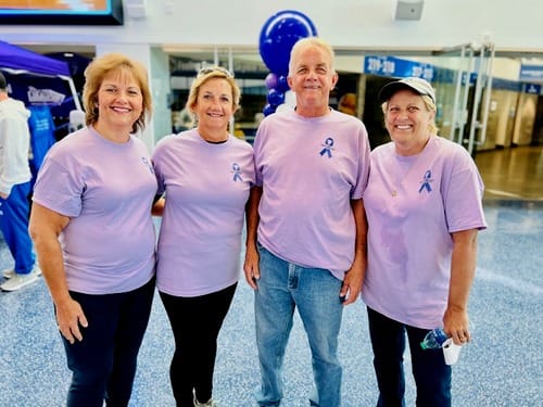 photo of Frankfort associates at the Walk to End Alzheimer's