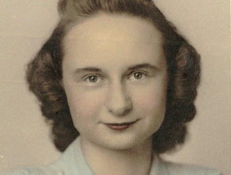 photo of Irma Troxler as a young woman