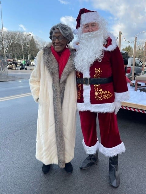 Lutisha Coleman, Lexington show winner, at the Downtown Lexington Christmas Parade