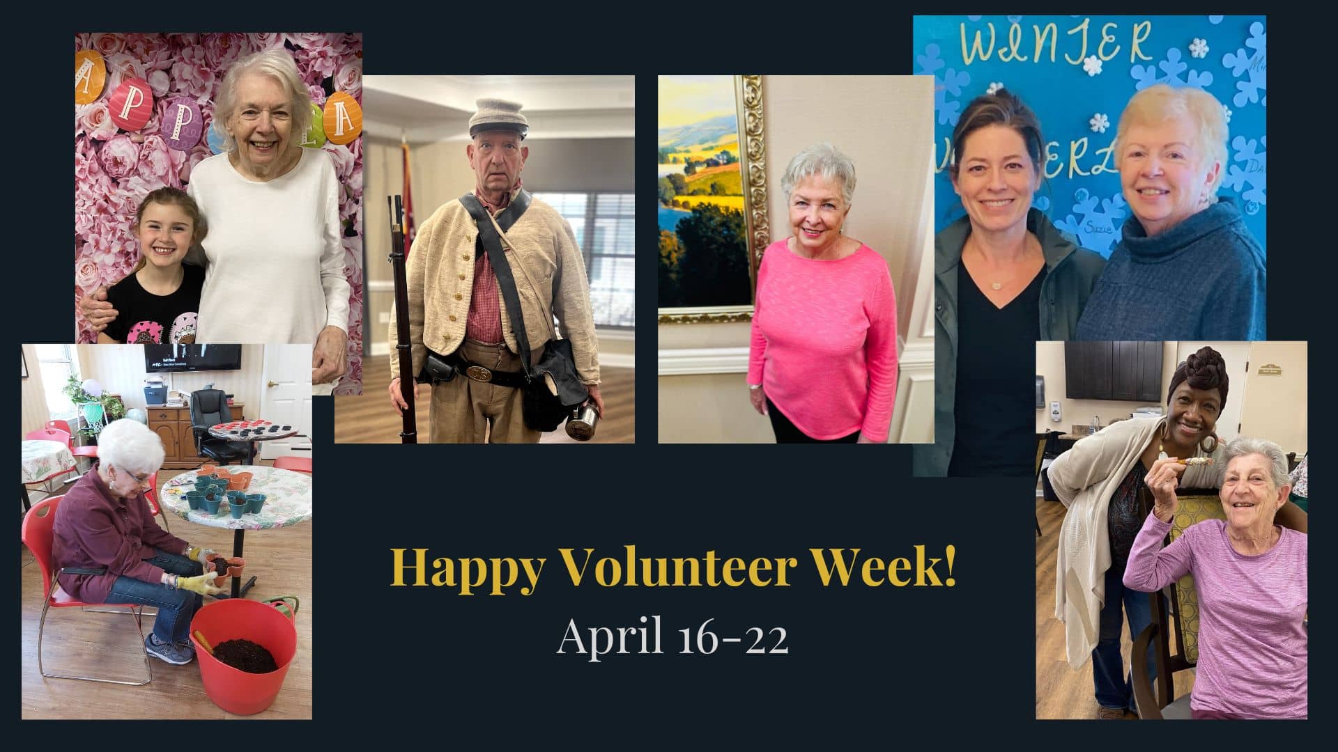 Volunteer Week collage