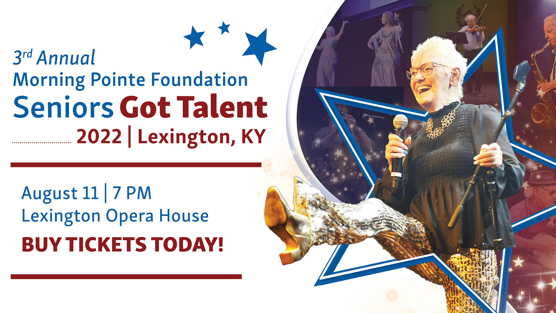 Seniors Got Talent Lexington ad, buy tickets now