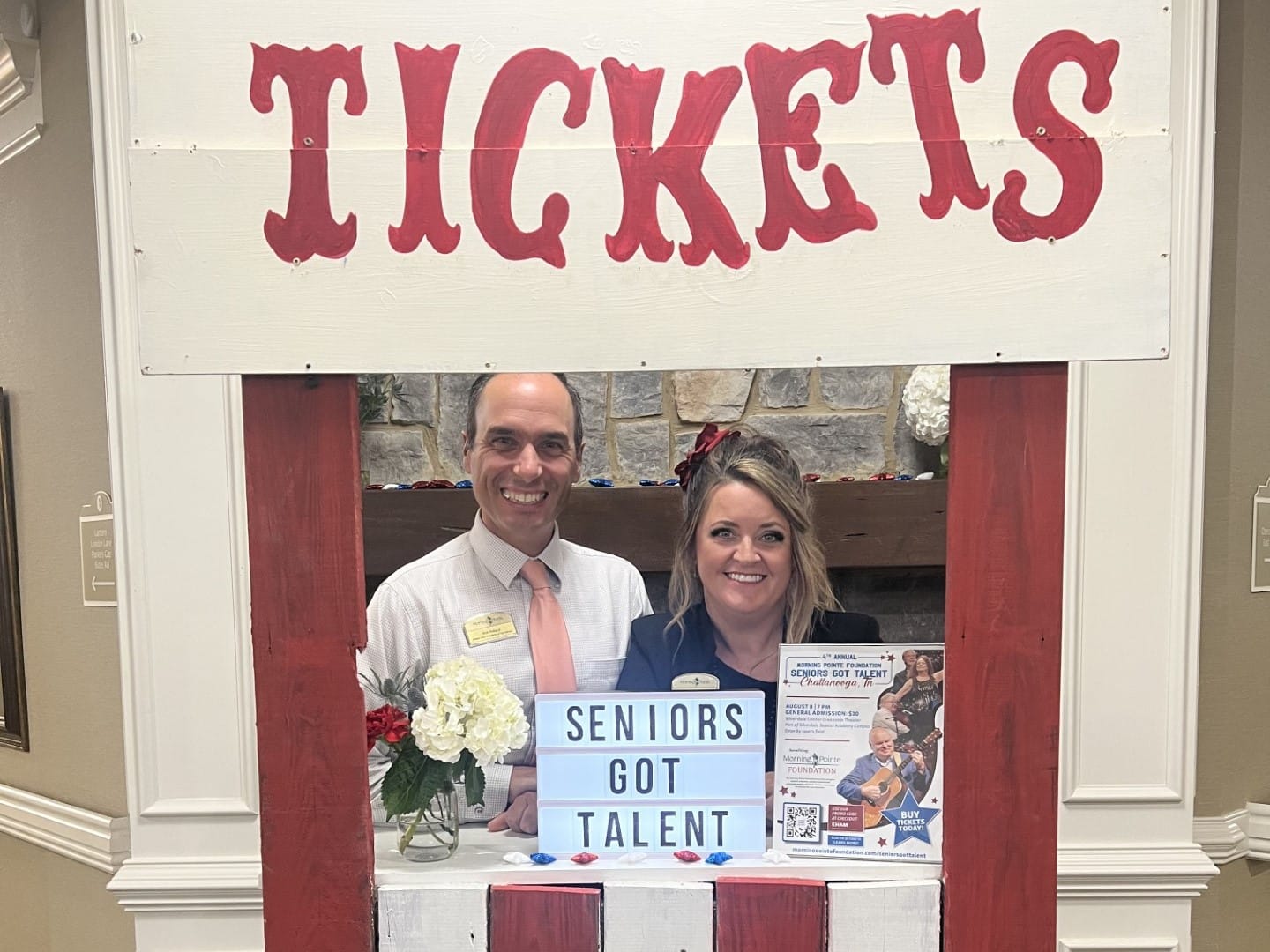 photo of Seniors Got Talent ticket sales at Morning Pointe of East Hamilton