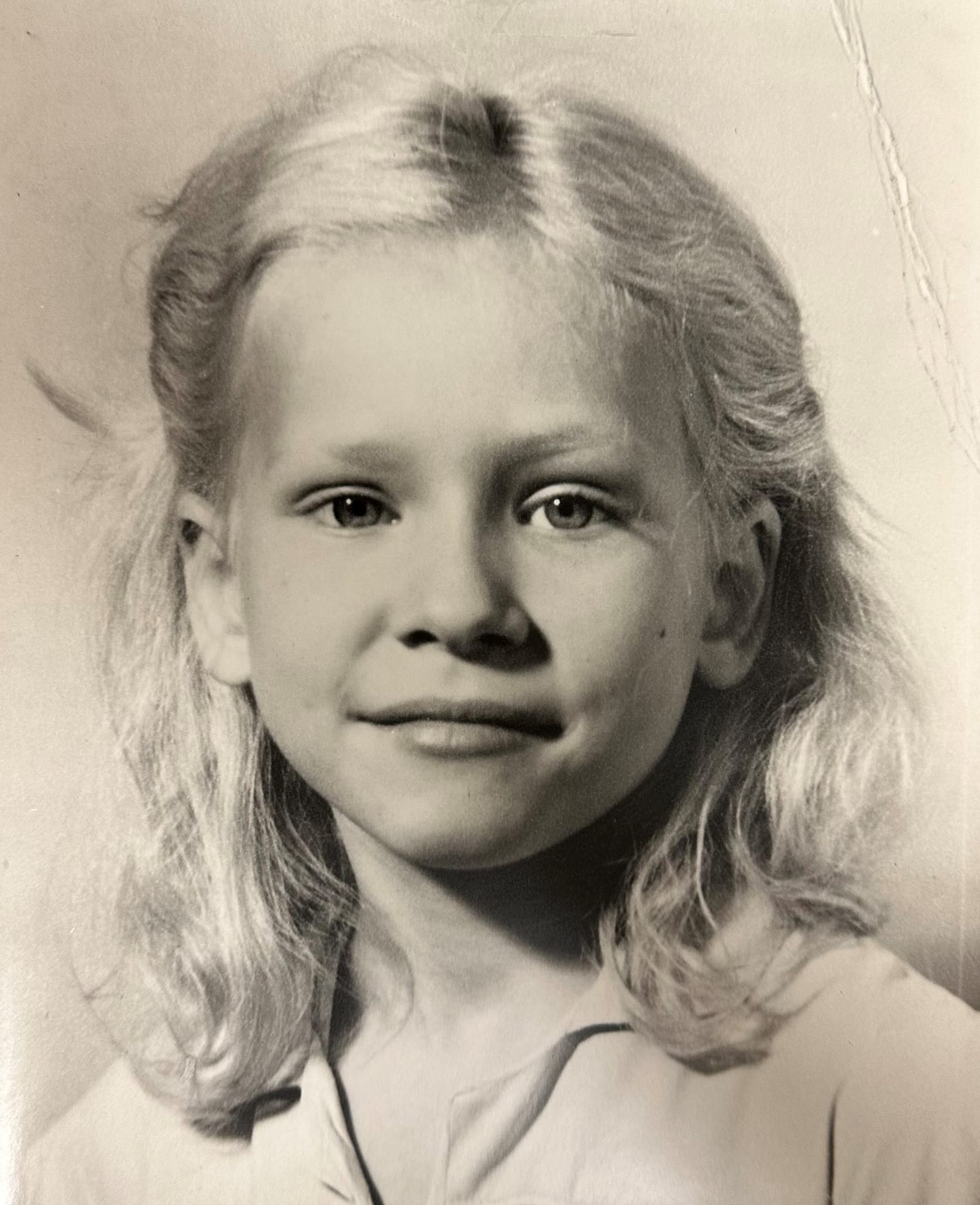 Rosemarie Abbott as a child