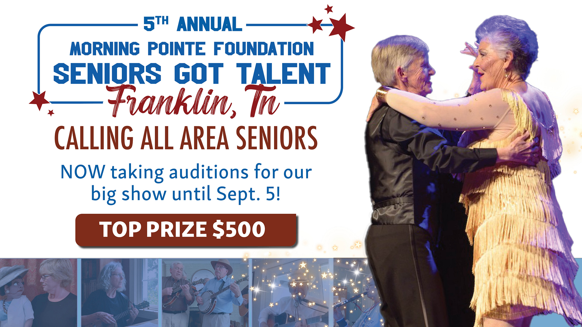 Seniors Got Talent Franklin 2023 tryouts image