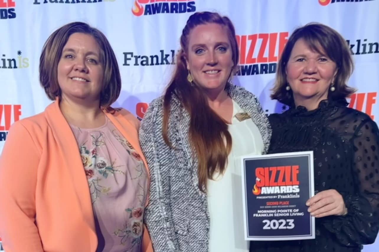 photo of Morning Pointe of Franklin Sizzle Award 2023
