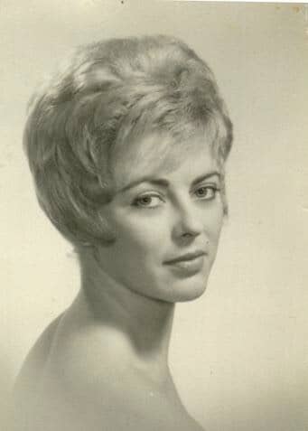 photo of Aline in 1957