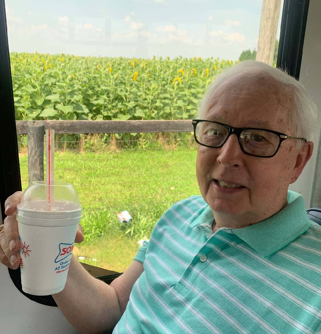 Dalton Hendren enjoying a Sonic Blast