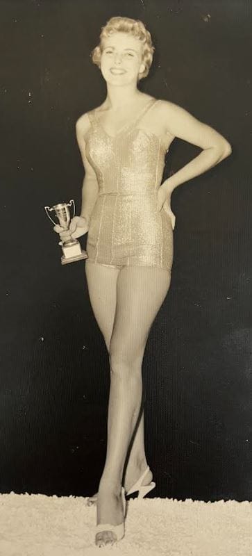 photo of Aline as Miss Chattanooga First Runner-up in 1957